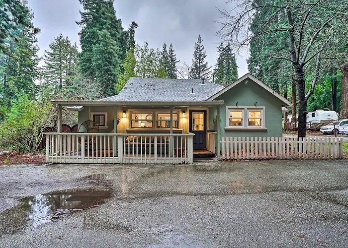 California Cottage < 4 Mi To Redwood Hiking Trails
